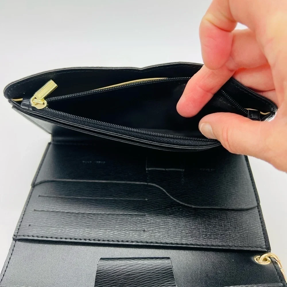 KROSSLON BLACK TRAVEL WRISTLET/WALLET